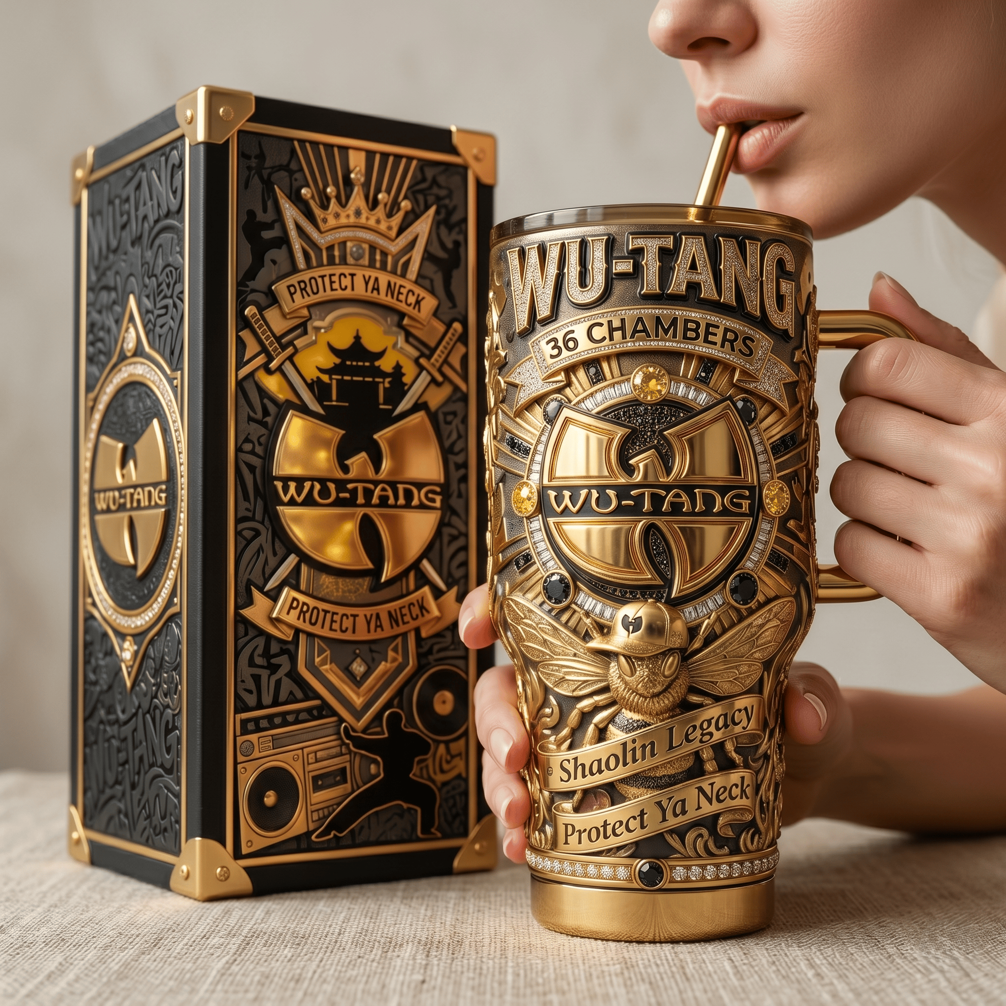 WTC 40oz Tumbler With Handle HTTT2