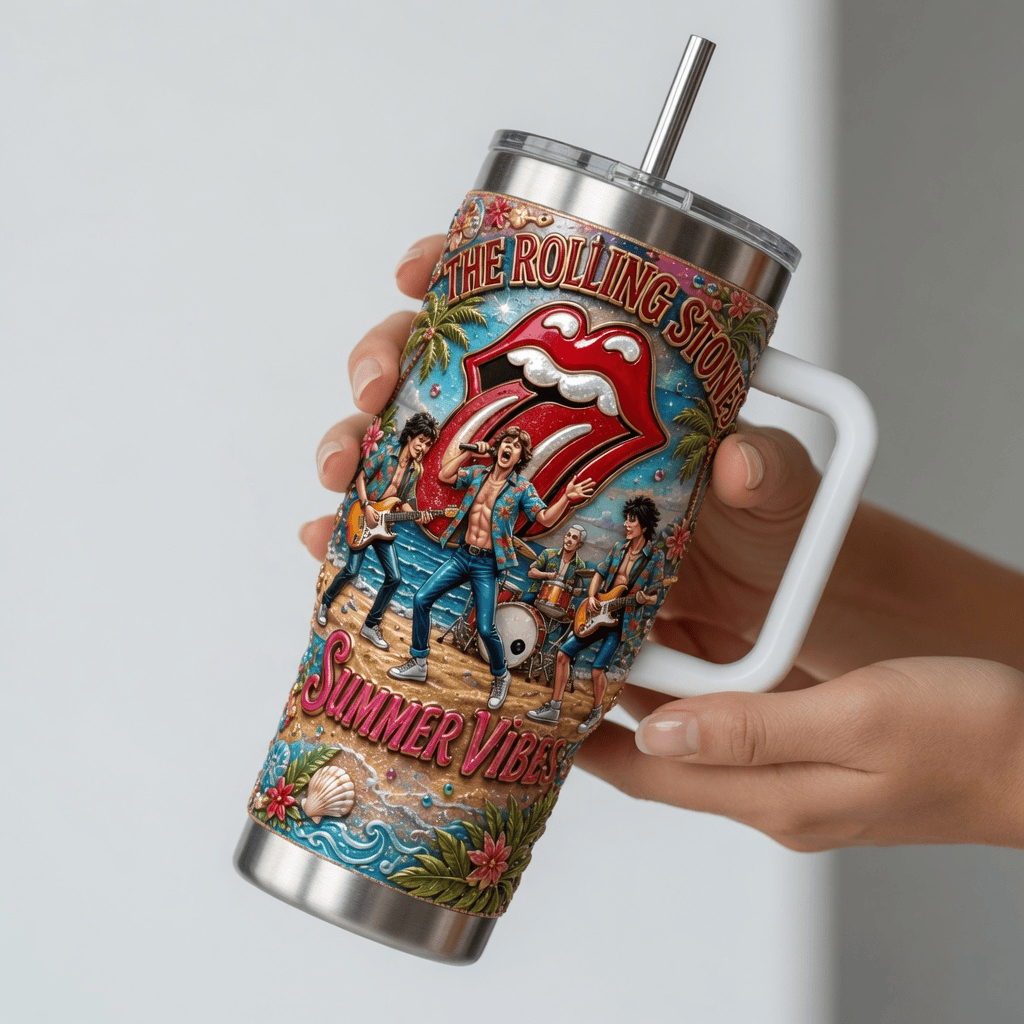 Premium RLST 40oz Tumbler With Handle TNSM