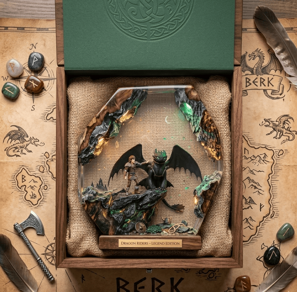 HTTYD Fantasy Decor Diorama HTTT