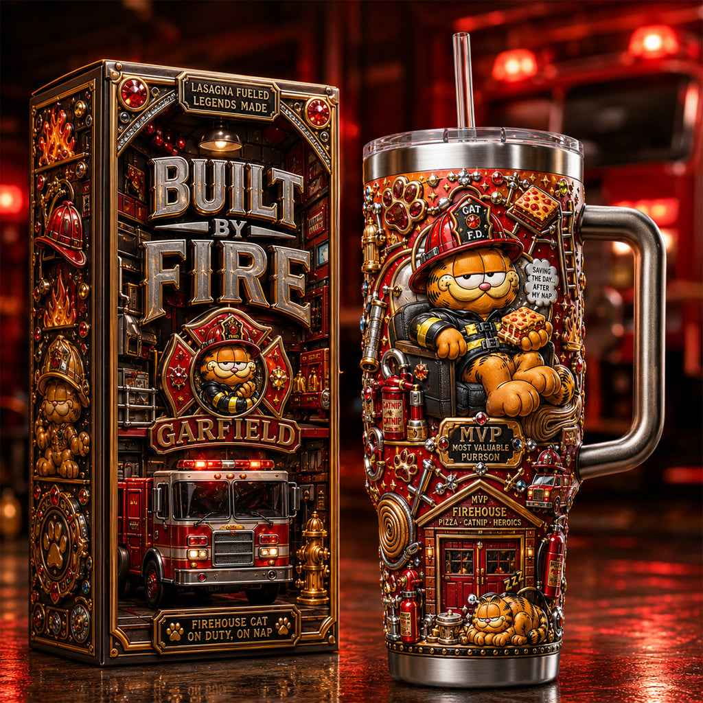 Premium GFID 40oz Tumbler With Handle TNSM