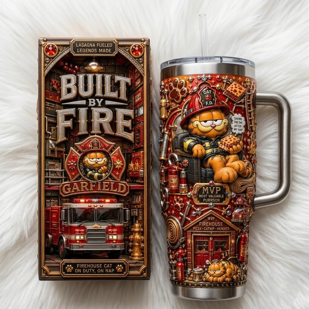 Premium GFID 40oz Tumbler With Handle TNSM