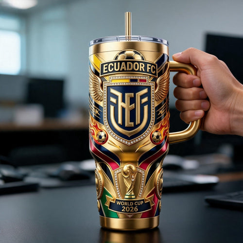 ECDF 40oz Tumbler With Handle PDL