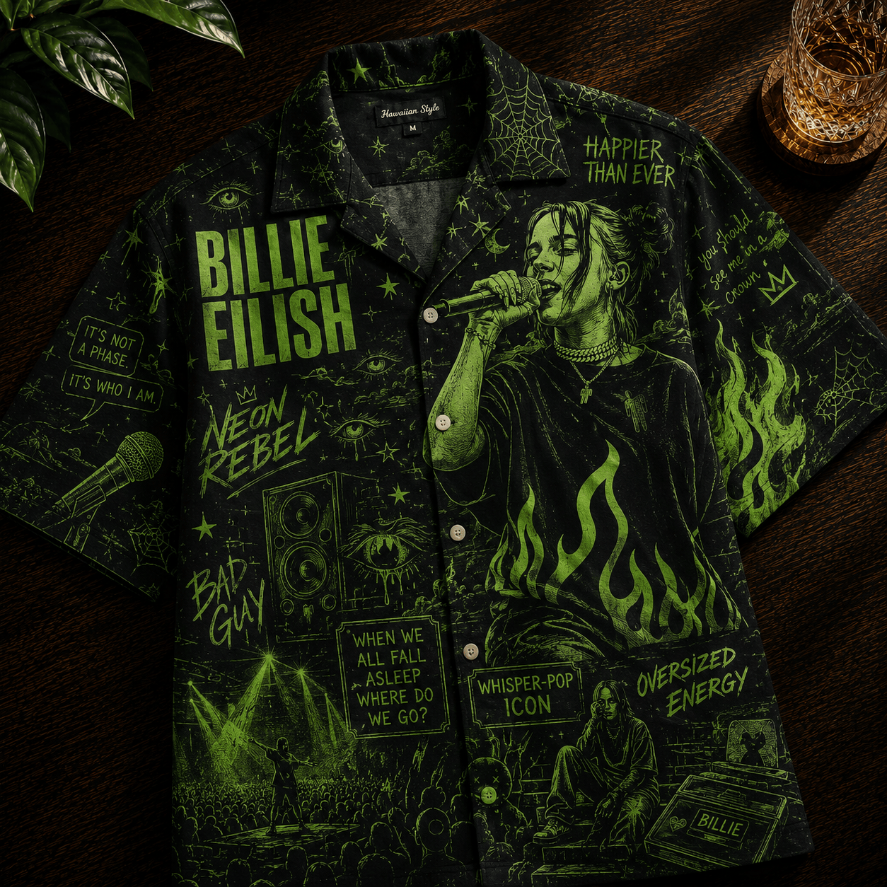 PREMIUM BLE HAWAIIAN SHIRT HQH