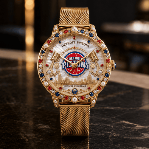 DTP Premium Detroit Pistons Watch NTVA
